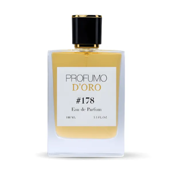 Profumo Doro 178 – markanter Flakon mit warmem Eau de Parfum aus Oud, Vanille und Amber für Herren